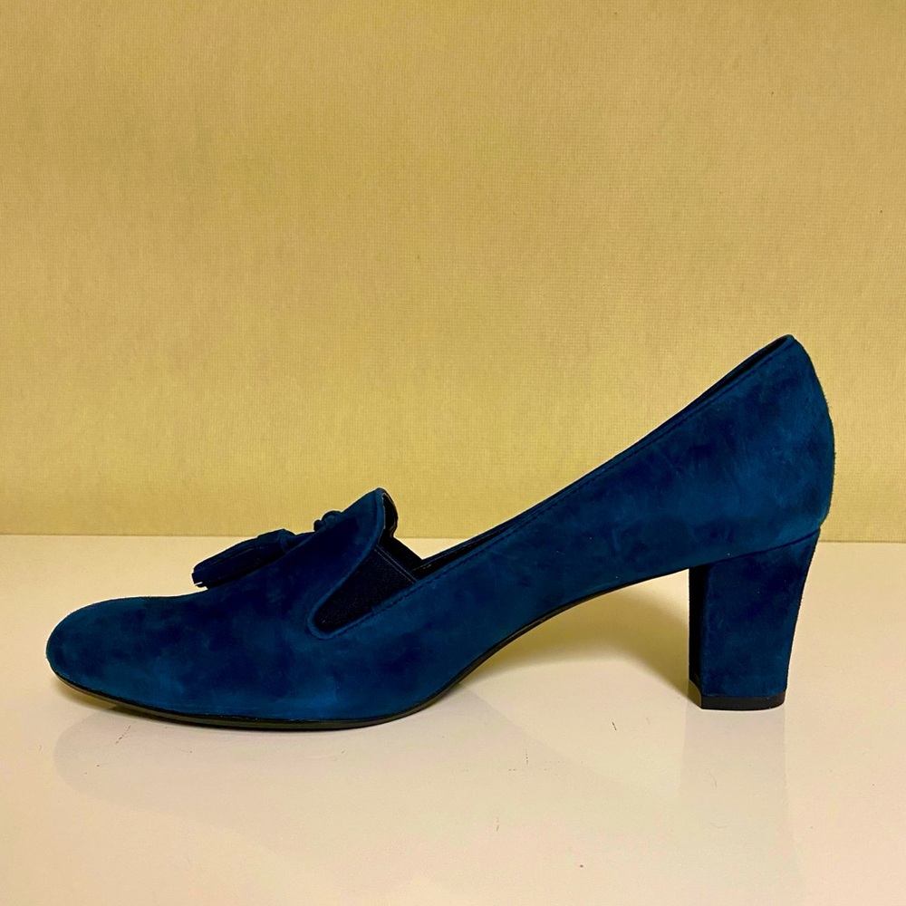 NEW VANELi Blue Suede Shoes—11N